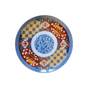 Smithsonian Imari Salad Plate 8.5" Porcelain Japan Floral Multi-Color